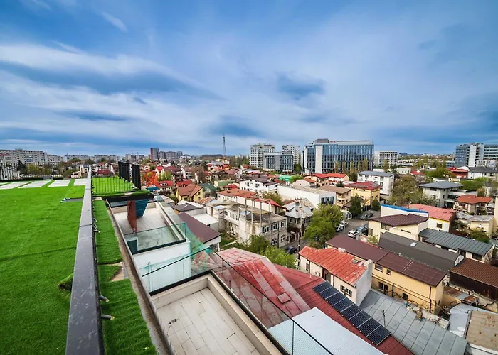 Apartman Luxury 3br Penthouse With Artistic Deco & Terrace Bukarest