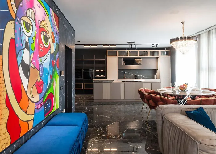 Luxury 3br Penthouse With Artistic Deco & Terrace * Bucharest