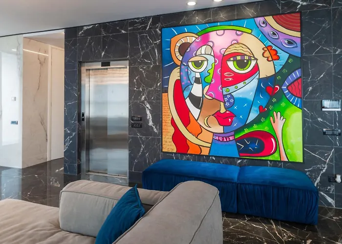 Luxury 3br Penthouse With Artistic Deco & Terrace Apartment Bucharest