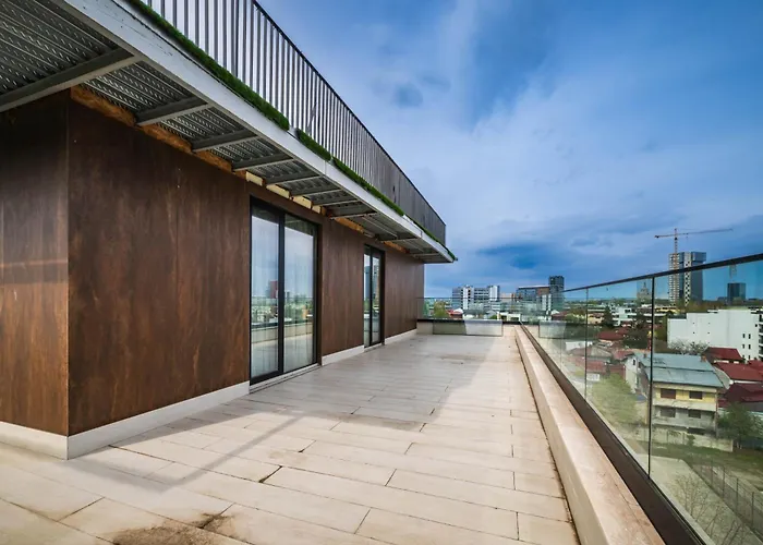 Apartmán Luxury 3br Penthouse With Artistic Deco & Terrace